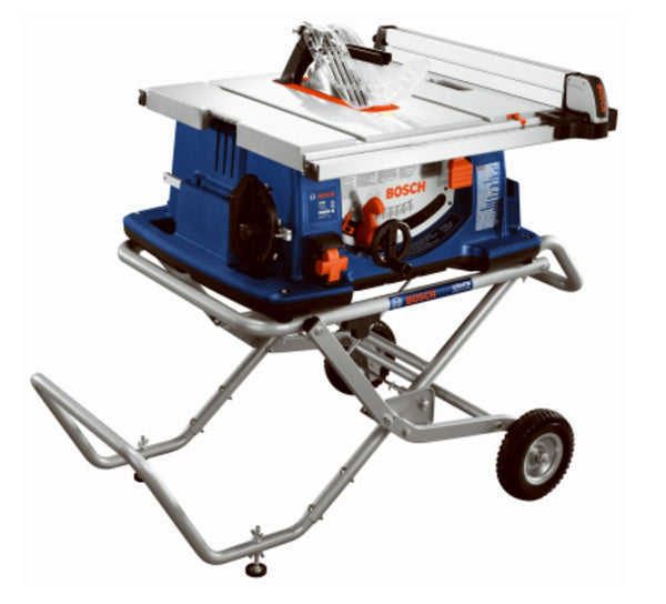 Bosch 4100XC-10 Worksite Table Saw with Gravity-Rise Wheeled Stand, 10 Inch