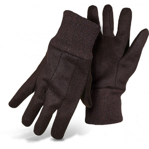 Boss 4020-6 Men's Jersey Work Gloves, Brown, Large, 6 pair