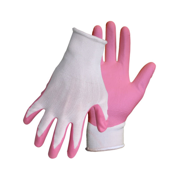 Boss 8428A Women's Palm With Knit Wrist Gloves, Nitrile