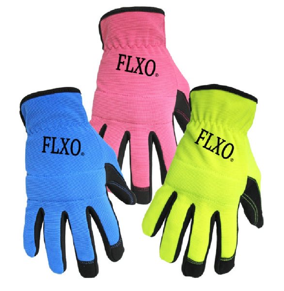 Boss 420L Kids Mechanic Style Work Gloves, Assorted Color