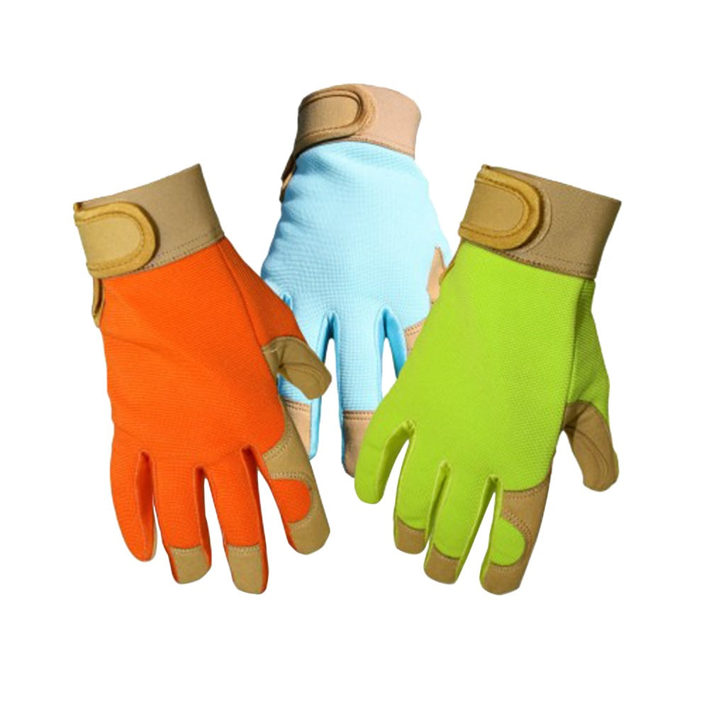 Boss 783 Leather Palm Synthetic Gloves, Hook and Loop