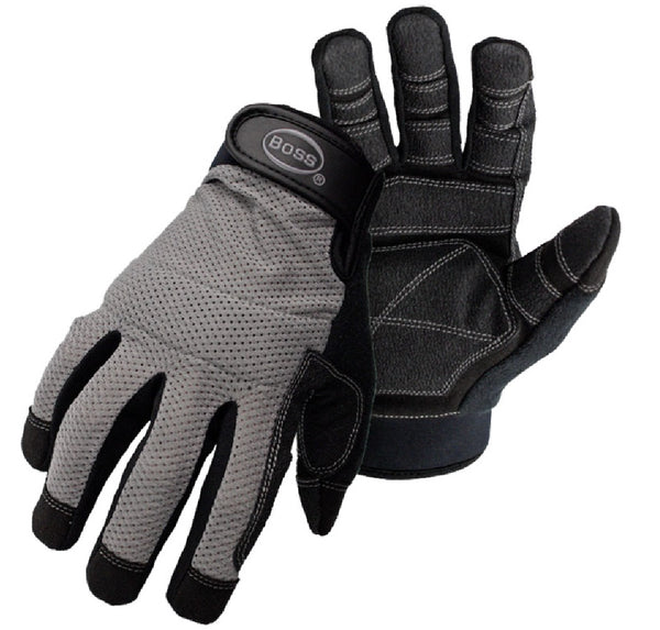 Boss 5204M Breathable Mesh Back Utility Glove, Medium