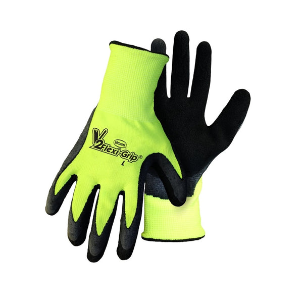 Boss 8412M-3 Hi-Vis Poly Knit Gloves, Medium