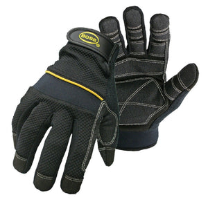 Boss 5202M Multi-Purpose Padded Knuckle Utility Glove, Medium