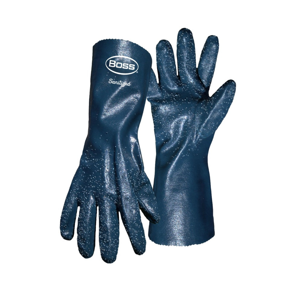 Boss 7014 Ruff Grip Gauntlet Cuff Glove, Large, 14"