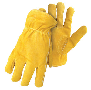 Boss 7186S Driver Split Deerskin Leather Gloves, Small