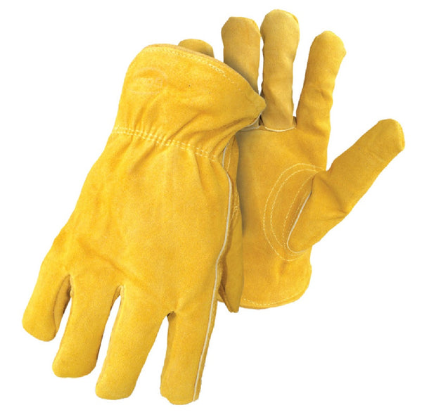 Boss 7186S Driver Split Deerskin Leather Gloves, Small