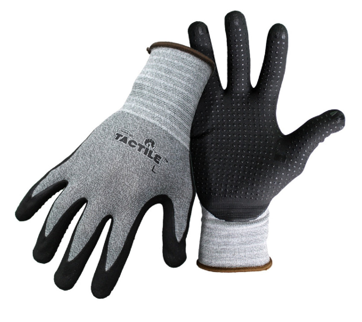 Boss 8445X Men's Nitrile Palm And Fingers Tactile Glove, X-Large