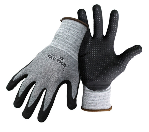 Boss 8445X Men's Nitrile Palm And Fingers Tactile Glove, X-Large