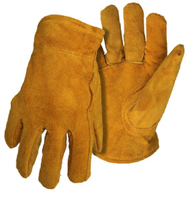Boss 41762X Men's Pile Insulated Split Leather Gloves, 2XL