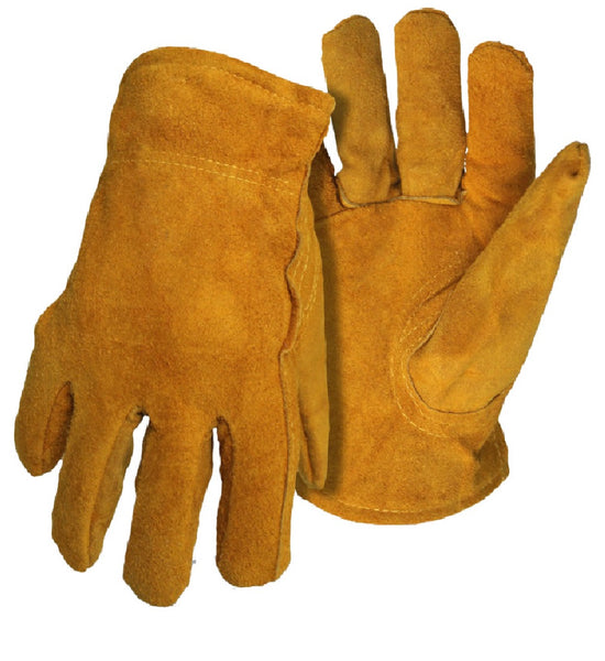 Boss 41762X Men's Pile Insulated Split Leather Gloves, 2XL