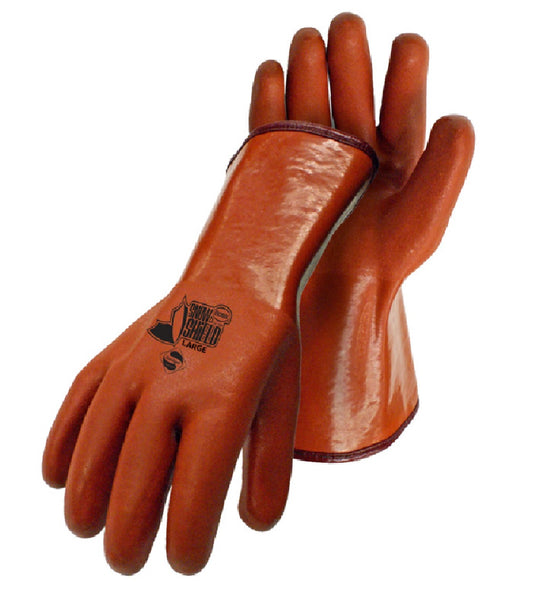 Boss 3600X Snow Shield Men's Chemical Gloves, XL, PVC