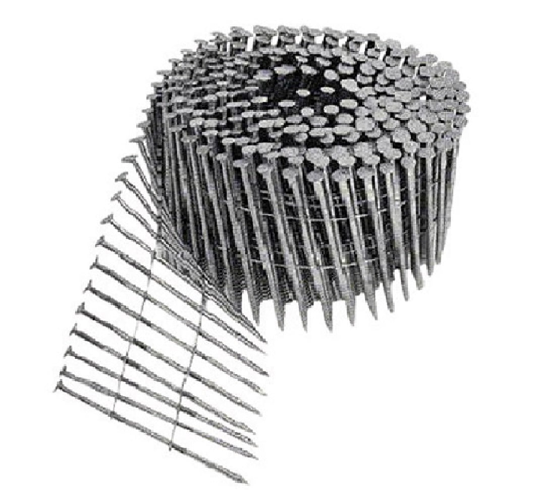 Bostitch C3R90BDSS-316 Blunt Diamond Point Coil Framing Nail, .090 x 1-1/4 Inch