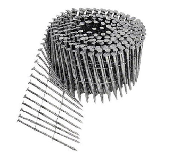 Bostitch C3R90BDSS-316 Blunt Diamond Point Coil Framing Nail, .090 x 1-1/4 Inch