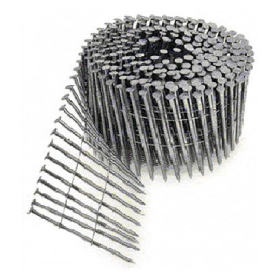 Bostitch C8R90BDSS-316 Coil Ring Nail, Stainless Steel, 2-1/2 Inch