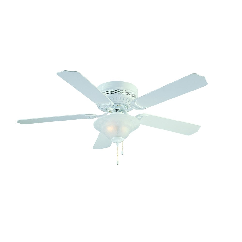 Boston Harbor CF-B-652+1F242WH Ceiling Fan Hugger, 52", White