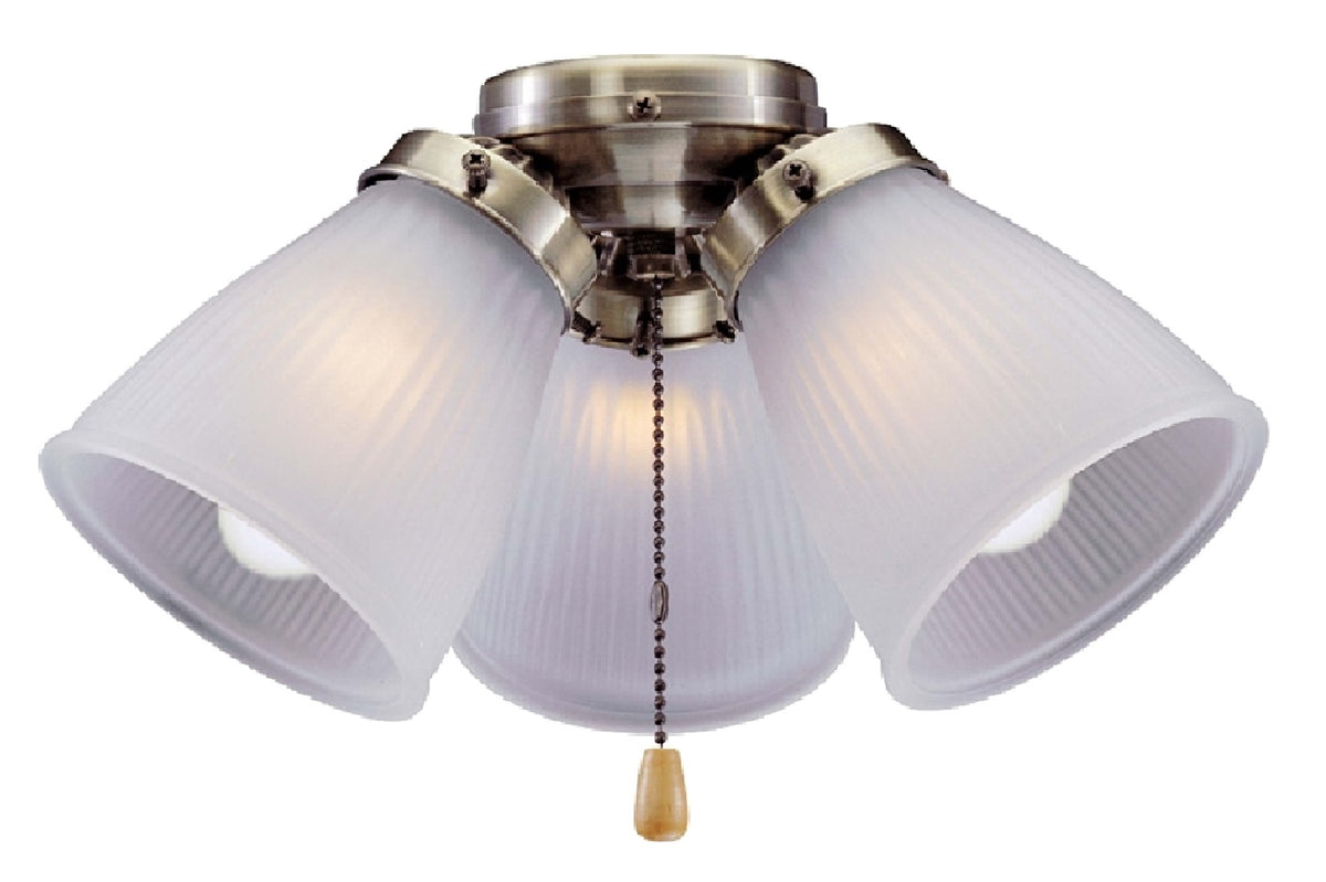 Boston Harbor CF-3FLK-AB Ceiling Fan Light Kit, Antique Brass