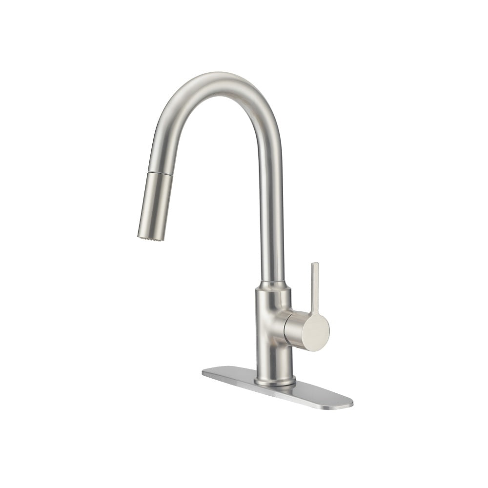 Boston Harbor 1800259 Pull-Down Kitchen Faucet, Stainless Steel