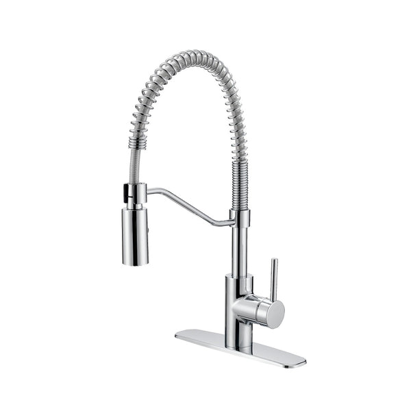 Boston Harbor 1878388 Spring Pull-Down Kitchen Faucet, Chrome