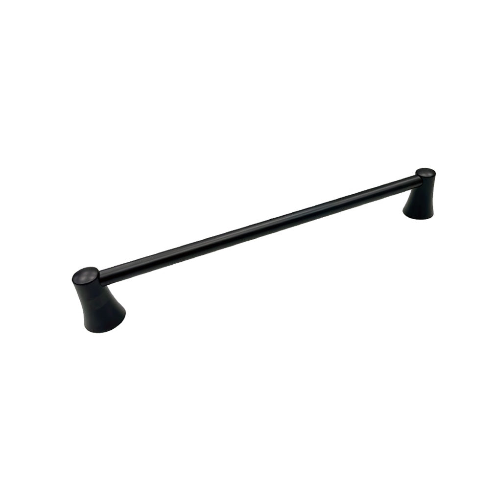 Boston Harbor 8718 Wall Mounting Towel Bar, Matte Black, 18 inches