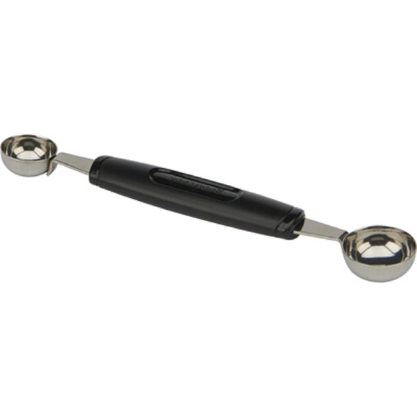 Bradshaw 20010 Good Cook Double Head Melon Baller, Stainless Steel