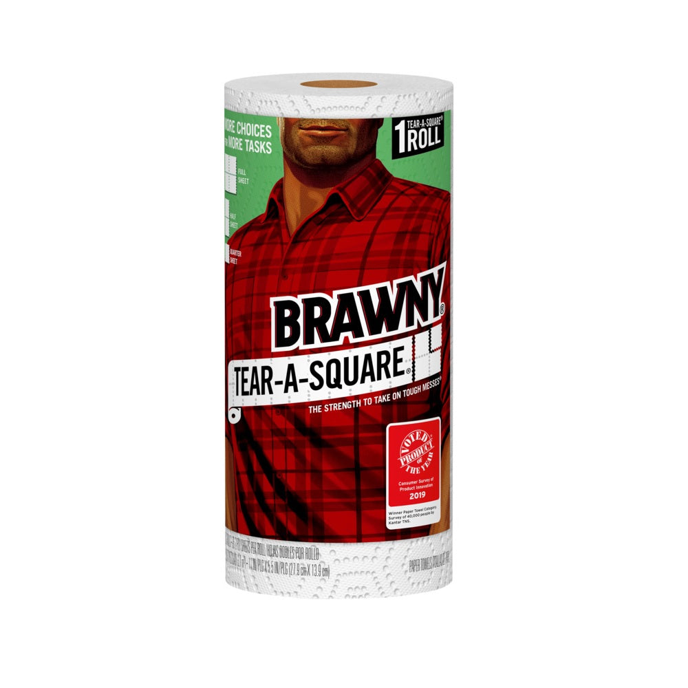 Brawny 44282 Paper Towels, White