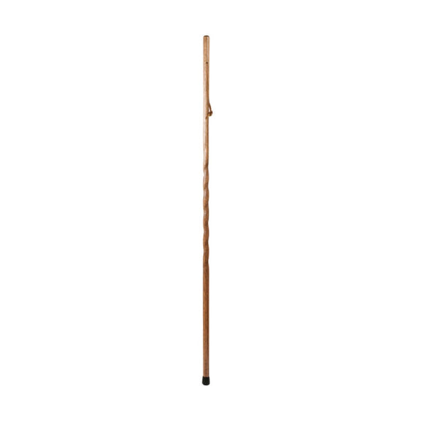 Brazos Walking Sticks 602-3000-1353 Twisted Trekker Walking Stick, Brown