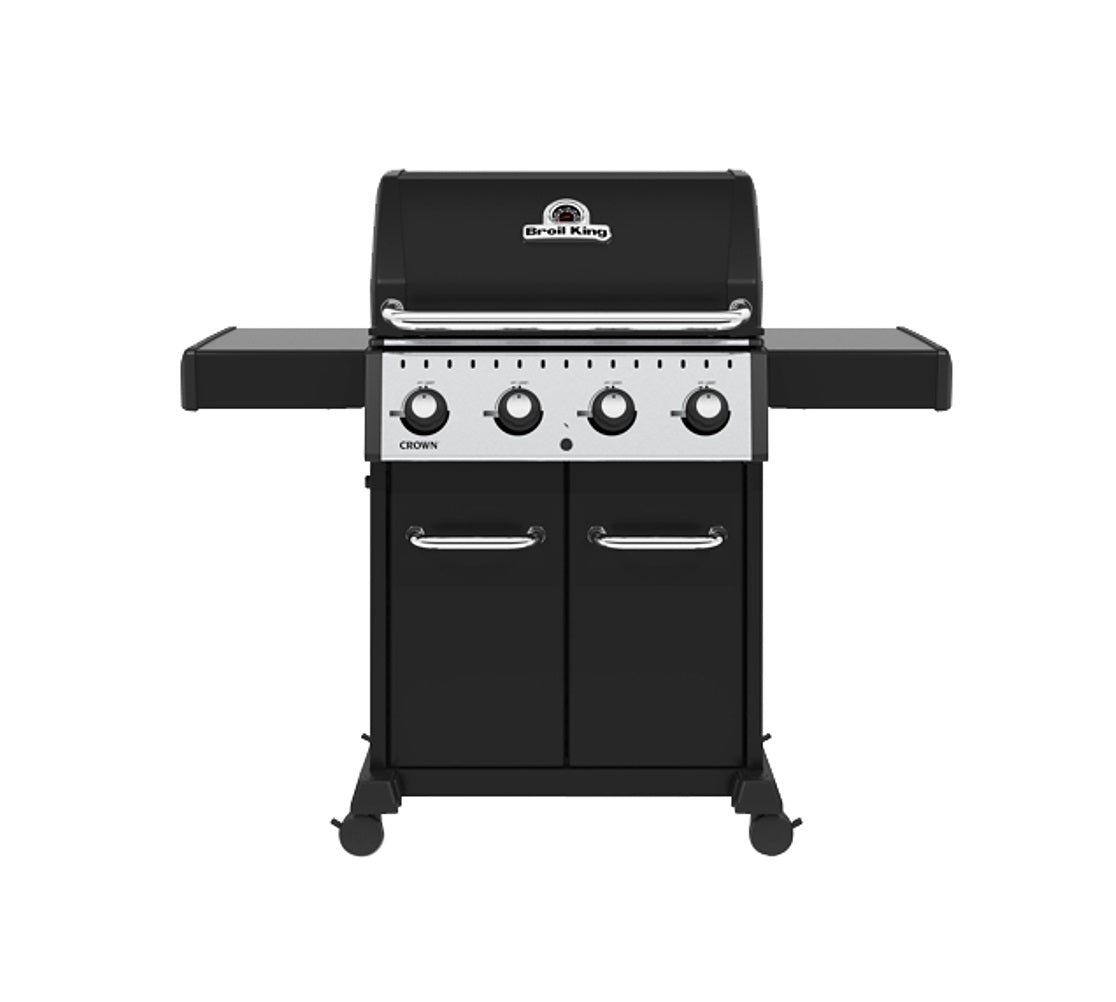 Broil King 865254 Crown 420 Series Propane Gas Grill, 4-Burner