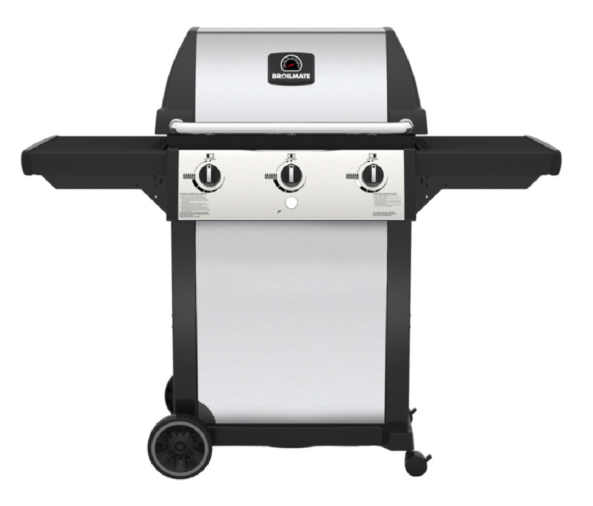 Broil-Mate 116454S Liquid Propane LP Gas Grill, Stainless Steel