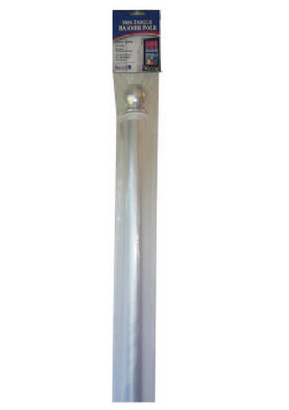 Brushed Aluminum Flag Pole 5'