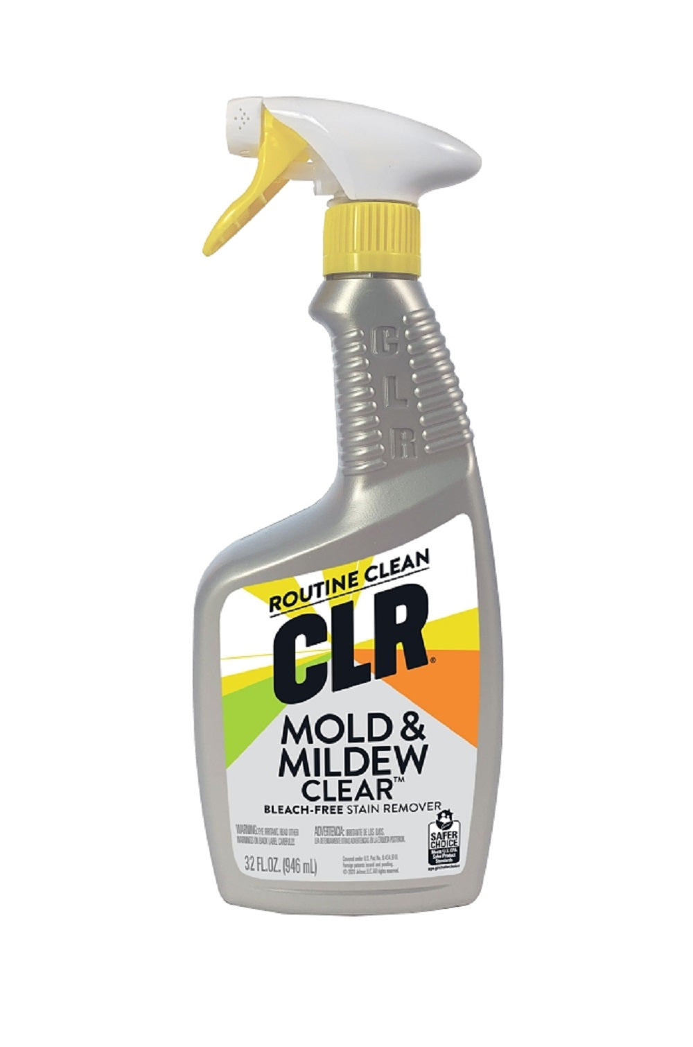 CLR CMM-6 Mold and Mildew Stain Remover, 32 oz, Liquid, Water White