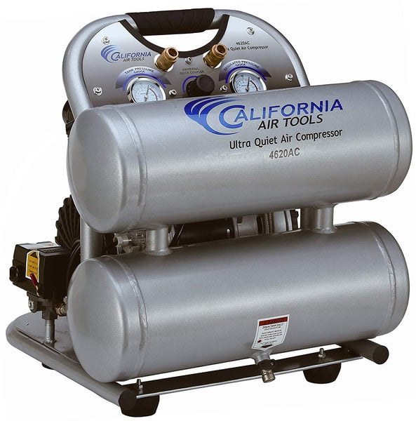California Air Tools CAT-4620AC Ultra Quiet Air Compressor With Aluminum Tank, 110 Volt