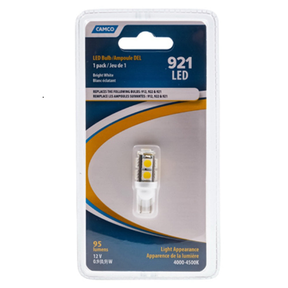 Camco 54623 LED Replacement Bulb, Bright White, 95 Lumens