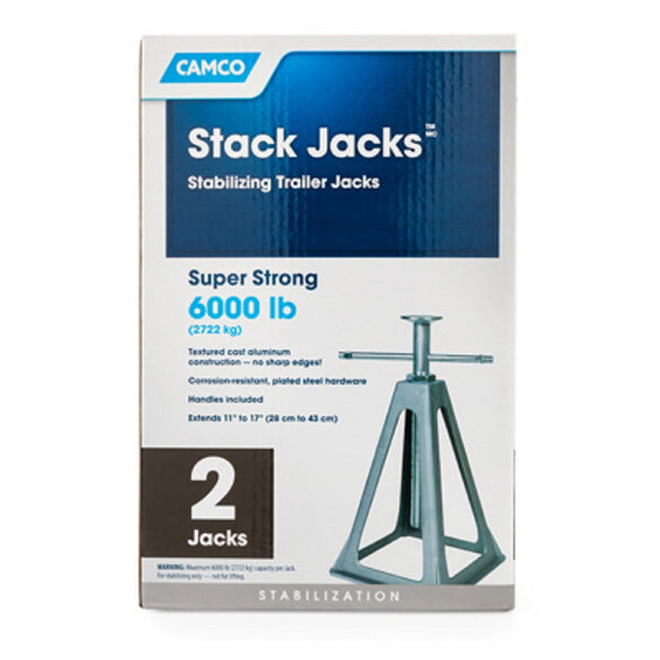 Camco 44561 Stack Jack Stands, Cast Aluminium