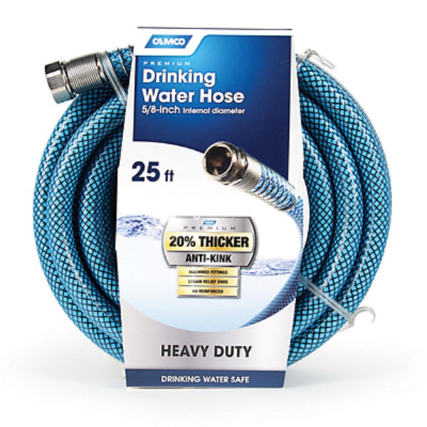 Camco 22833 Tastepure Fresh Premium Drinking Water Hose, Plastic, 25 Feet X 5/8 Inch