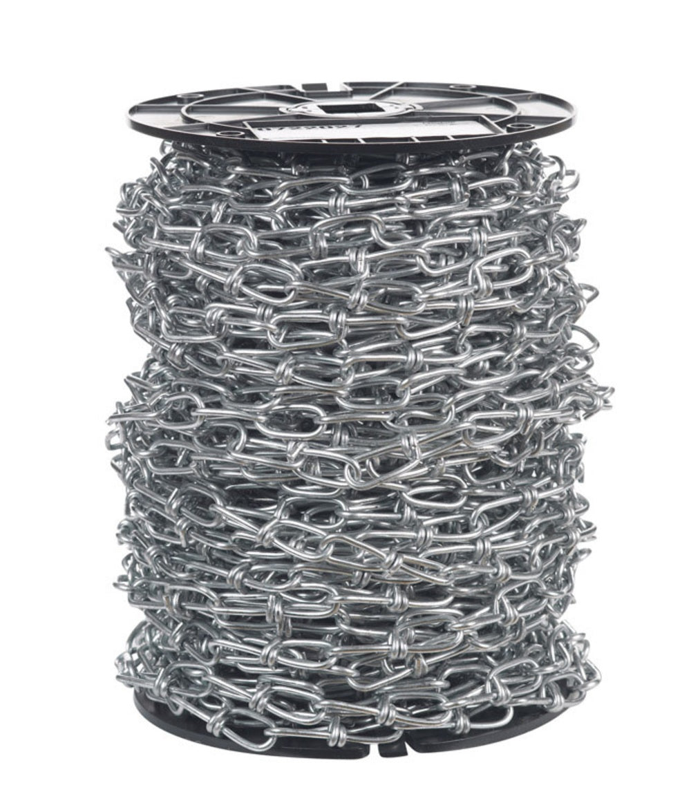 Campbell T0722027N Double Loop Chain, Silver