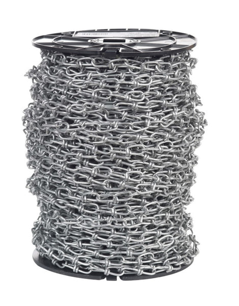 Campbell T0720127N Double Loop Chain, Zinc Plated