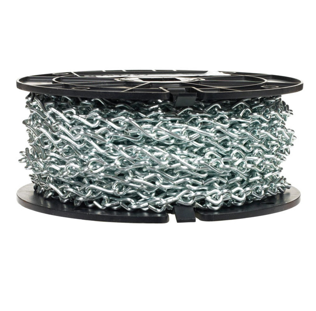 Campbell T0721727N Single Jack Chain, #12 x 100 Feet