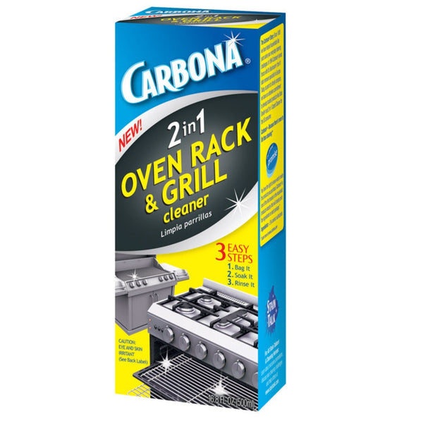 Carbona 320 2-In-1 Oven Rack & Grill Cleaner, 16.8 Oz