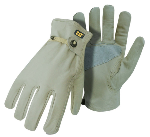 Cat CAT012110J Men's Unlined Leather Driver Glove, XL