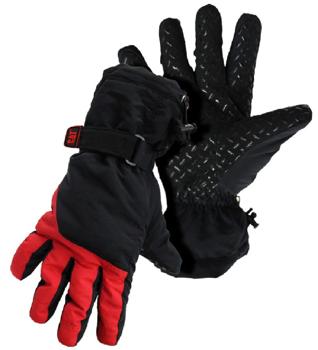 Cat CAT016203L Elastic Wrist Cuff Winter Gloves, Large