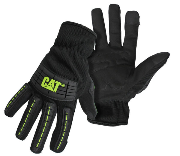 Cat CAT012240L Touchscreen Utility Gloves, Black