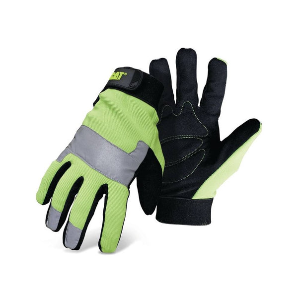 Cat CAT012214M High-Visibility Utility Gloves, Medium