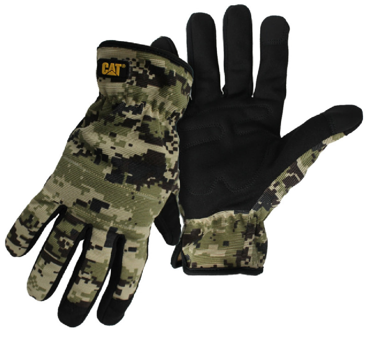 Cat CAT012270X Digital Camo Padded Palm Utility Gloves