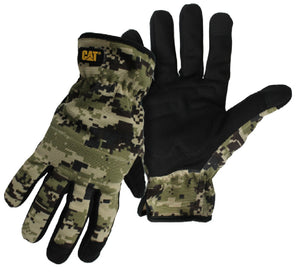 Cat CAT012270X Digital Camo Padded Palm Utility Gloves