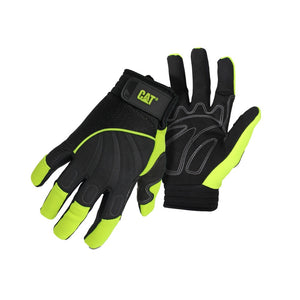 Cat CAT012224X Men's Mechanic Gloves, XL, Green
