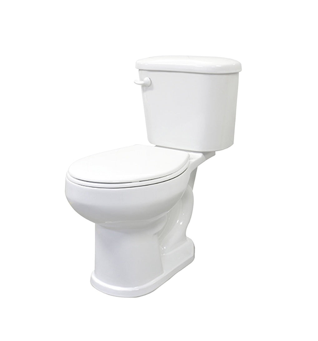 Cato J0052013120 Round Bowl Toilet, White