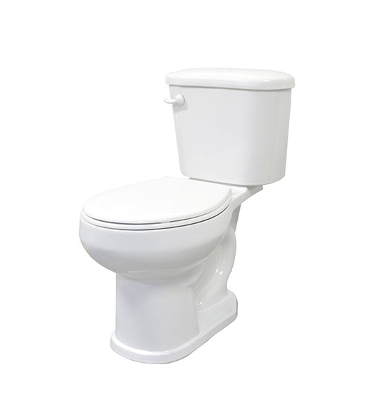 Cato J0052013120 Round Bowl Toilet, White