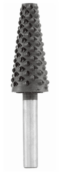 Century Drill & Tool 75404 Cone Shaped Rotary Rasp, 5/8 Inch x 1-3/8 Inch
