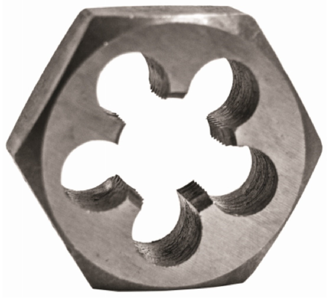 Century Drill & Tool 98216 Hexagon Die, Carbon Steel